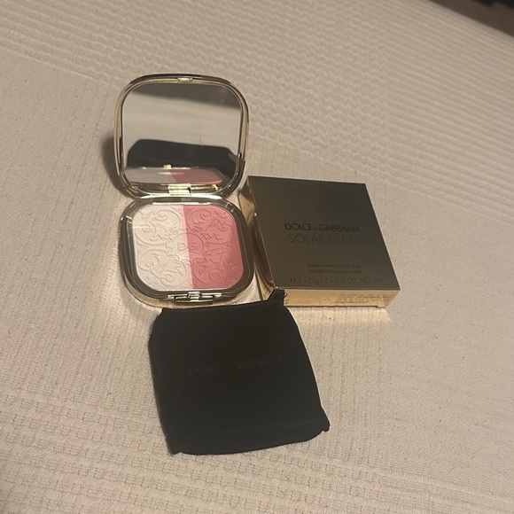 BNNW Dolce & Gabbana Solar Glow Blush Duo- Sweet Pink Shade💞 - Picture 1 of 4